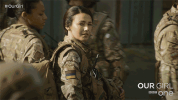bbc bbc bbc one bbc 1 our girl GIF
