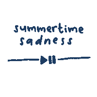 Lana Del Rey Doodle Sticker