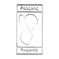 popgangrecords house techno edm house music Sticker
