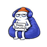 Tired Mood Sticker