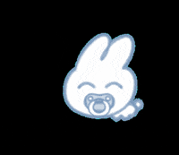 merumzk_o0 rabbit かわいい 可愛い うさぎ GIF