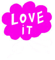 Pink Love Sticker