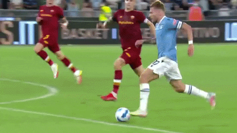 AmanteDellaBola giphyupload goal roma derby GIF