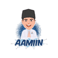 Aamin Sticker by Osco Olfriady Letunggamu