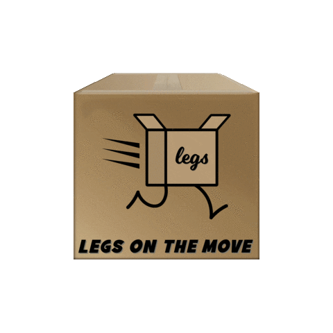legsonthemove giphyupload moving legs removals Sticker