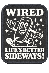 Wiredsnowboards Sticker by Rob