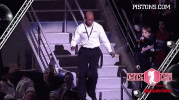dance detroit basketball GIF by Detroit Pistons