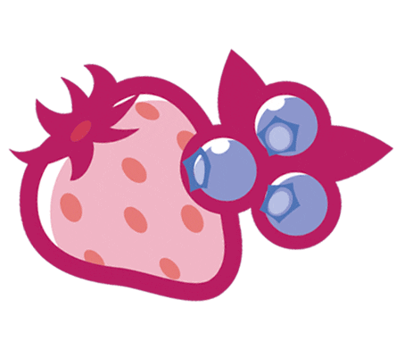 Fruit Berry Sticker by Perfect Bar
