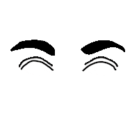 Art Department Eye Roll Sticker