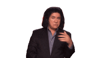 Gene Simmons Spill The Tea Sticker by TrueReal