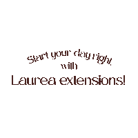 laureaextension hair extensions haare good hair day Sticker