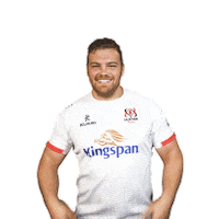Jazz Hands Smile Sticker by Ulster Rugby