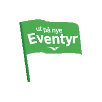 Flag Eventyr Sticker by Widerøe