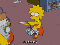 homer simpson broken image GIF