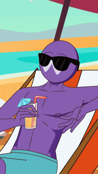 Summer Drinking GIF