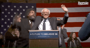 Feel The Bern Democrats GIF by Bernie Sanders
