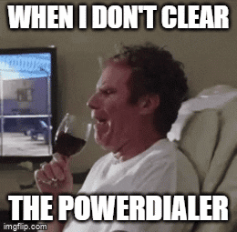 Uffdah giphyupload wine will ferrell powerdialer GIF