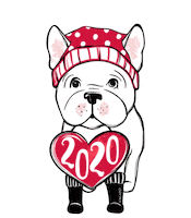 Happy Dog Sticker by S'Agapò Gioielli