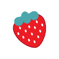 fruit frutilla Sticker by strawberrystyle