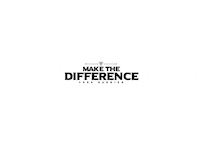 Makethedifference Sticker by Vork Barbier