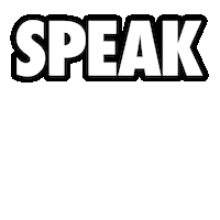 Blm Speak Sticker by Teambladi