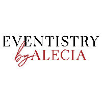 eventistrybyalecia eba eventistry eventistrybyalecia alecia may Sticker