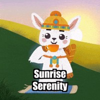 Morning GIF by Llamaozi