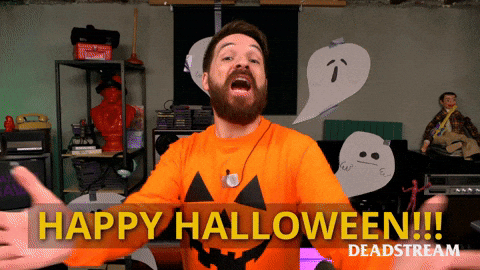 Excited Jack-O-Lantern GIF by Deadstream