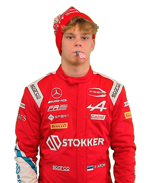 Paul Mercedes Sticker by Prema Team