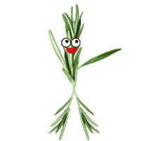 Rosemary Rosmarin Sticker by JeanLen