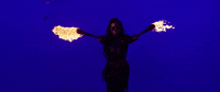 Girl Fire GIF by Gabby B
