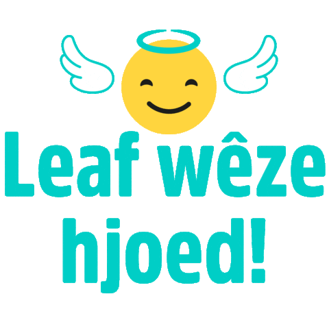 Be Kind Doeslief Sticker by Praat mar Frysk