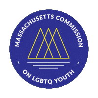 masslgbtqyouth lgbtq queer boston lgbtqia Sticker