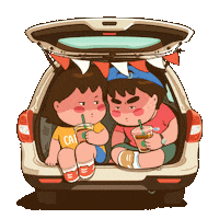 Travel Camping Sticker by CarryGrow