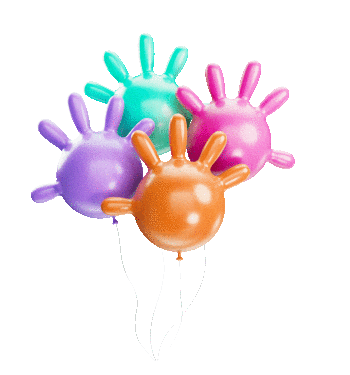 Happy Birthday 3D Sticker by Nickelodeon