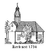Kerbverein baum kranz kerb 1754 Sticker