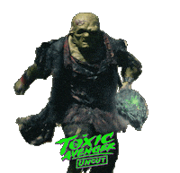 Toxic Avenger Running Sticker by Signature Entertainment