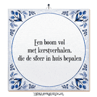 Boom Nl Sticker by Tegelspreuken.nl