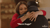 Robert Buckley Hugs GIF by Hallmark Mystery
