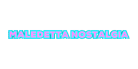 Nostalgia Maledetta Sticker by Popcorn Gang