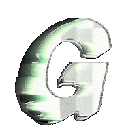 Glitch G Sticker by #BASILIO