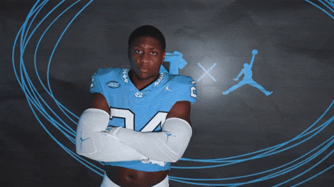 University Of North Carolina Football GIF by UNC Tar Heels