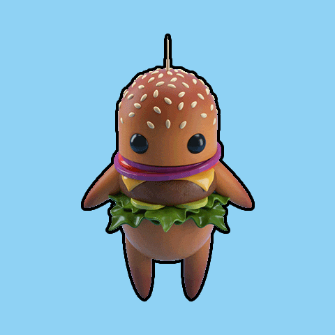 Happy Fast Food GIF