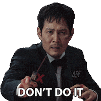 Stop Dont Do It Sticker by NETFLIX