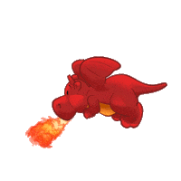 Gym Fireball Sticker by Red Dragon Nutritionals