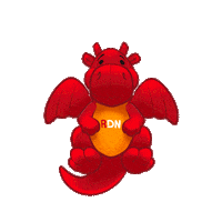 Gym Fireball Sticker by Red Dragon Nutritionals