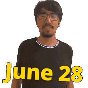 June 28 Sticker