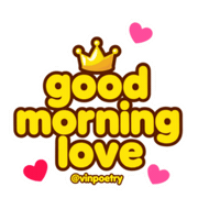 Good Morning Sticker