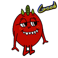 Happy Jump Sticker