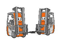 Friends Forklift Sticker by STILL GmbH
